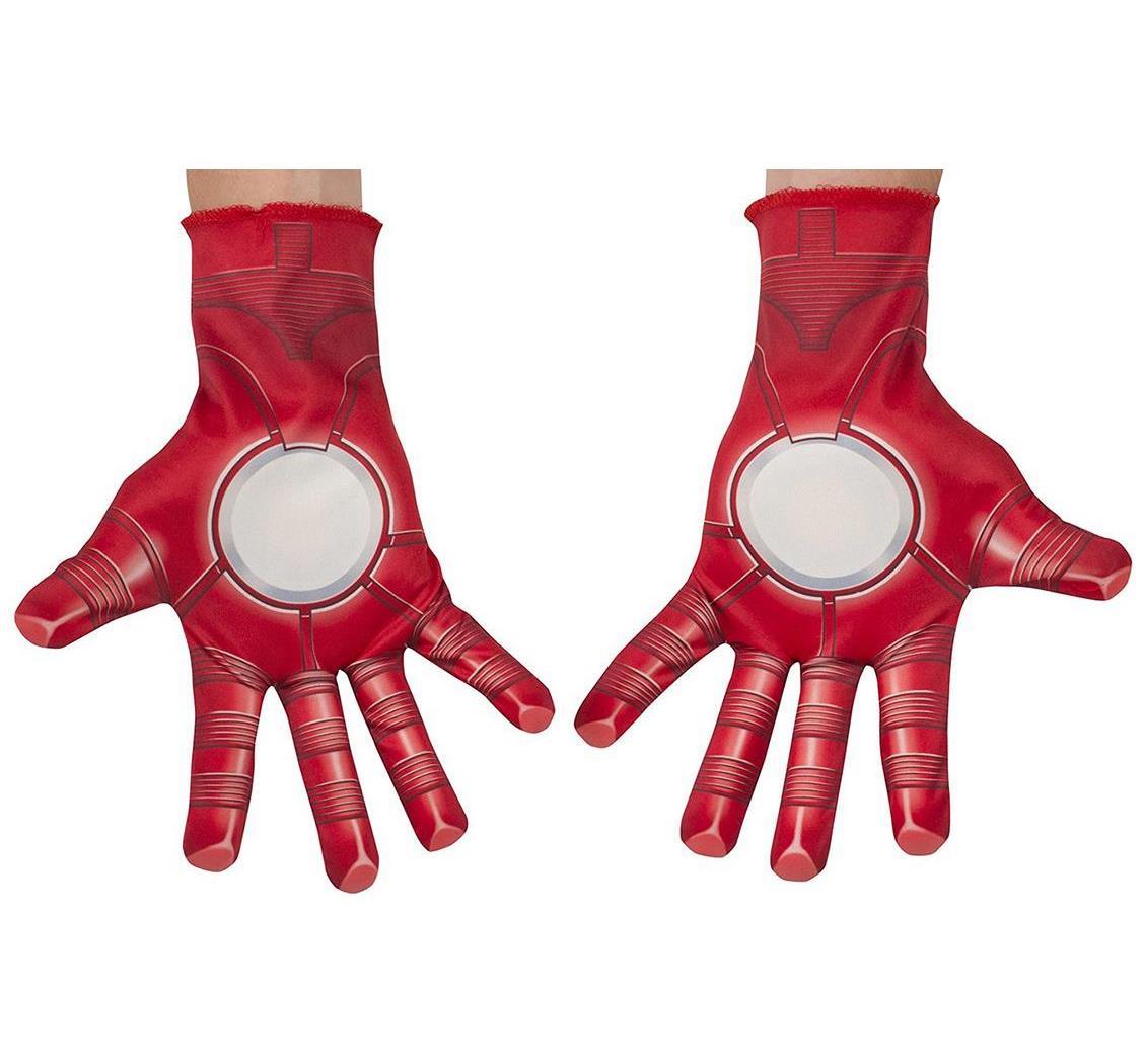 Avengers 2 Iron Man Costume Gloves Adult One Size - PartyBell.com