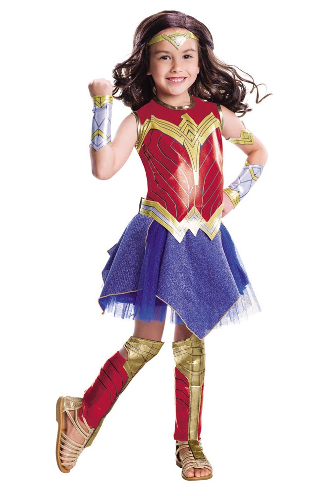 Wonder Woman Movie Deluxe Child Costume - PartyBell.com