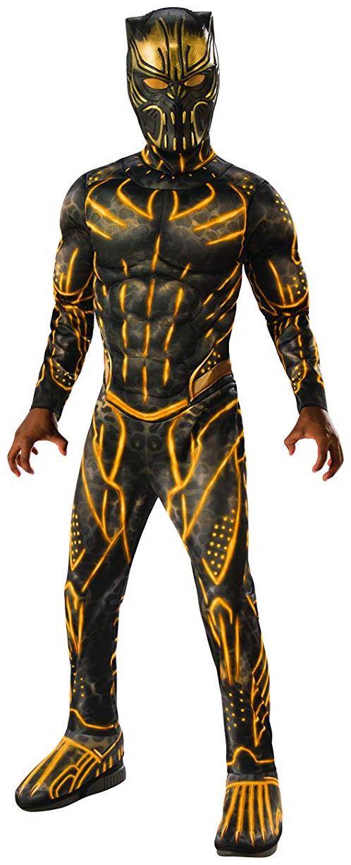 Hollywood Movie Costumes and Props: Black Panther's Erik Killmonger movie  costume on display