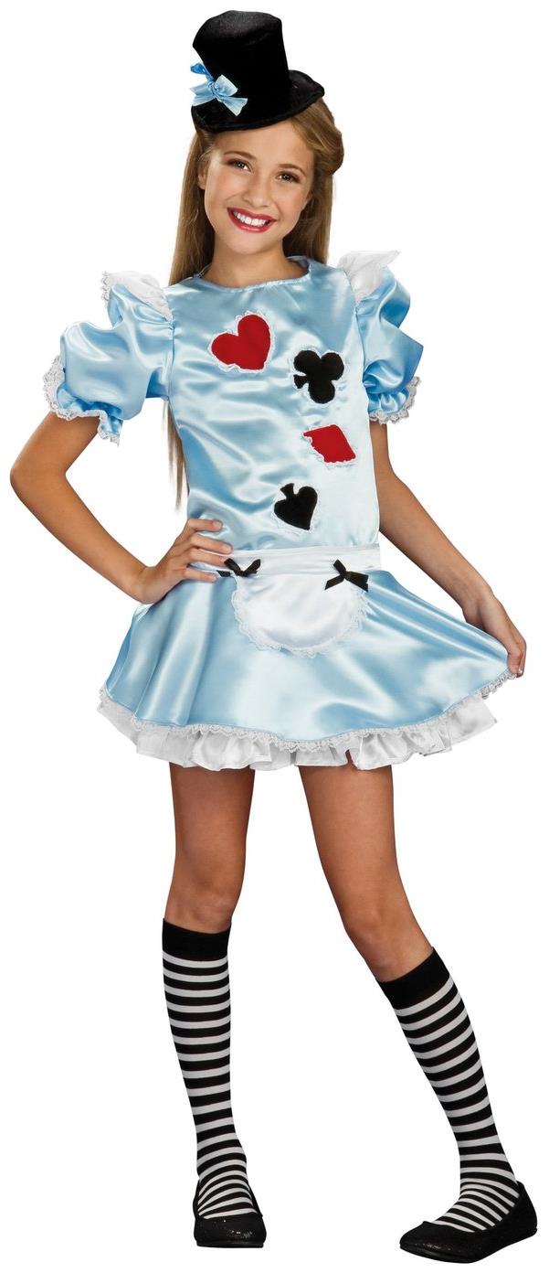 Alice In Wonderland Dress Costume Tween - PartyBell.com