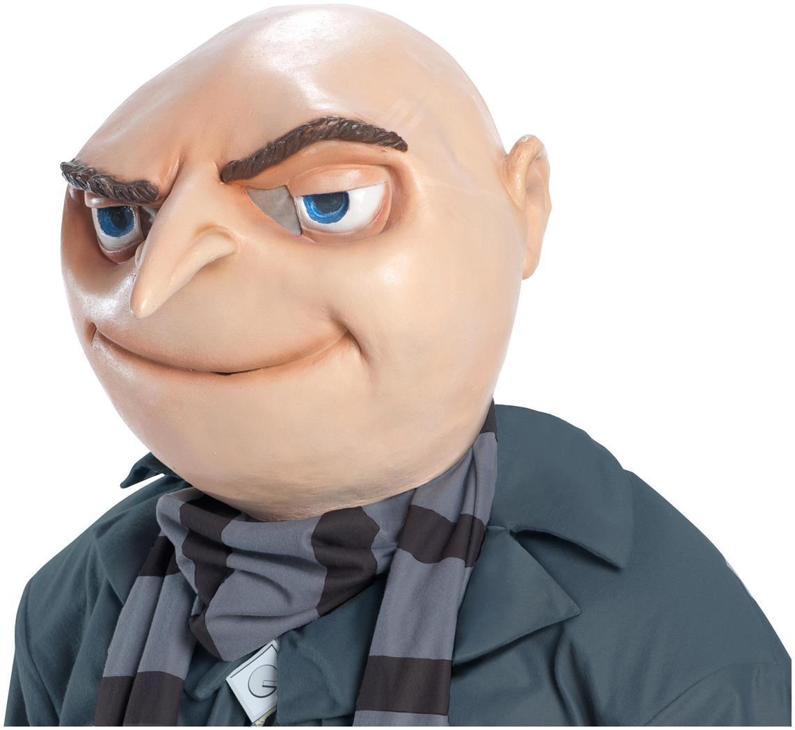 Despicable Me 2 Gru Costume Vinyl Mask Adult - PartyBell.com