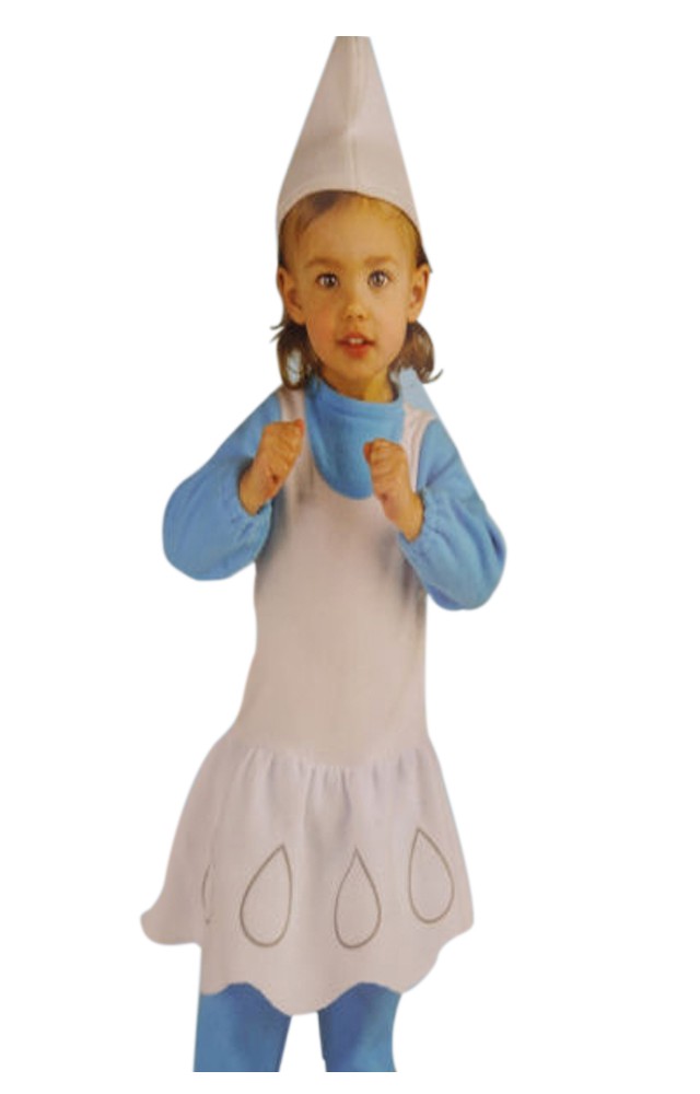 The Smurfs Movie Romper- Smurfette Baby Costume - PartyBell.com