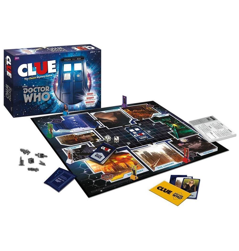 Doctor Who Clue Board Game - PartyBell.com