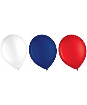 11 in. Patriotic Latex Balloon Assortment