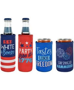 Patriotic Drink Coozie Set