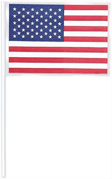 10.5 in.x6.5 in. American Flags