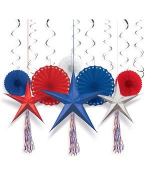 Patriotic Foil Decorating Kit