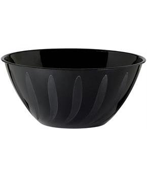 Jet Black 2 Qt. Plastic Bowl