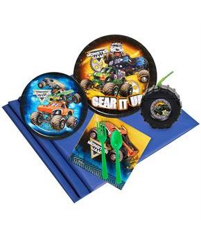 Monster Jam 16 pc Guest Pack Plus Molded Cups