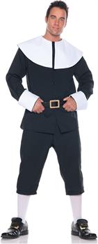 Pious Pilgrim Man Adult Costume - PartyBell.com