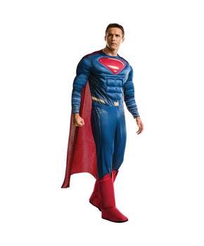 Batman v Superman: Dawn of Justice - Superman Deluxe Adult Costume Plus ...