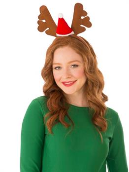 Christmas Reindeer Headband - PartyBell.com