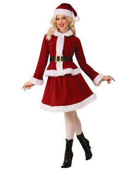 womens mrs claus costume