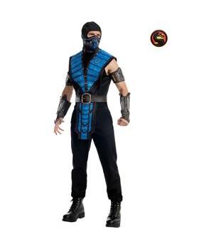 Men's Mortal Kombat Sub-zero Adult Costume
