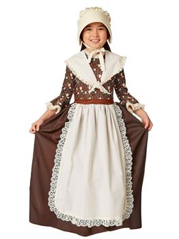 Colonial Girl Child Costume 