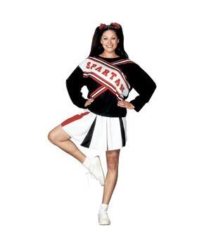 Spartan Cheerleader Female Adult Costume