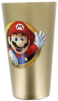 Super Mario Bros Red Plastic Water Bottle, 20 oz - PartyBell.com