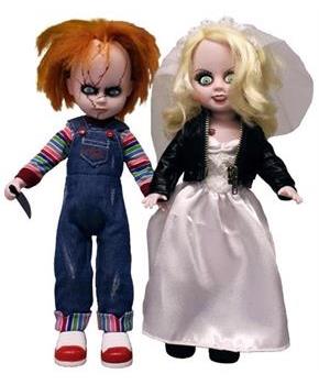 Living Dead Dolls Bride Of Chucky 2 Pack Chucky & Tiffany