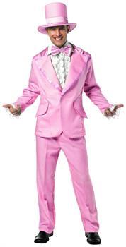 70's Funky Pink Prom Wedding Tuxedo Costume Adult - PartyBell.com