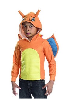 Pokemon Charizard Child Costume Hoodie