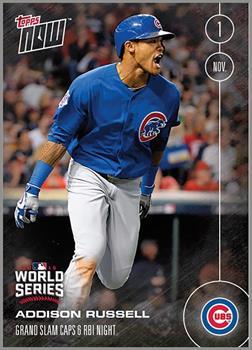 Topps MLB Chicago Cubs Ben Zobrist #634 2016 Topps NOW Trading Card