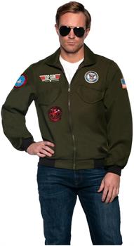 Navy Top Gun Pilot Jacket Adult Costume