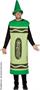 Crayola Green Crayon Adult Costume - PartyBell.com