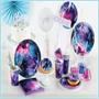 Galaxy Party Dinner Plates Kit (24), Each