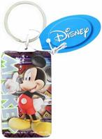 Disney Minnie Mouse Green Flip Flop Pewter Key Ring