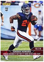 Panini America Chicago Bears Jordan Howard 2016 Panini Instant NFL Rookie  Card #73