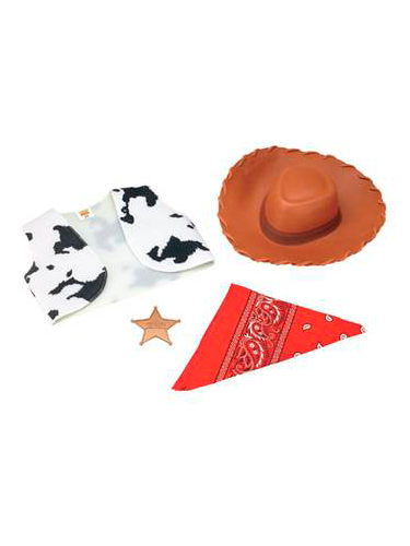 Disney Toy Story Woody Costume Accessory Set New