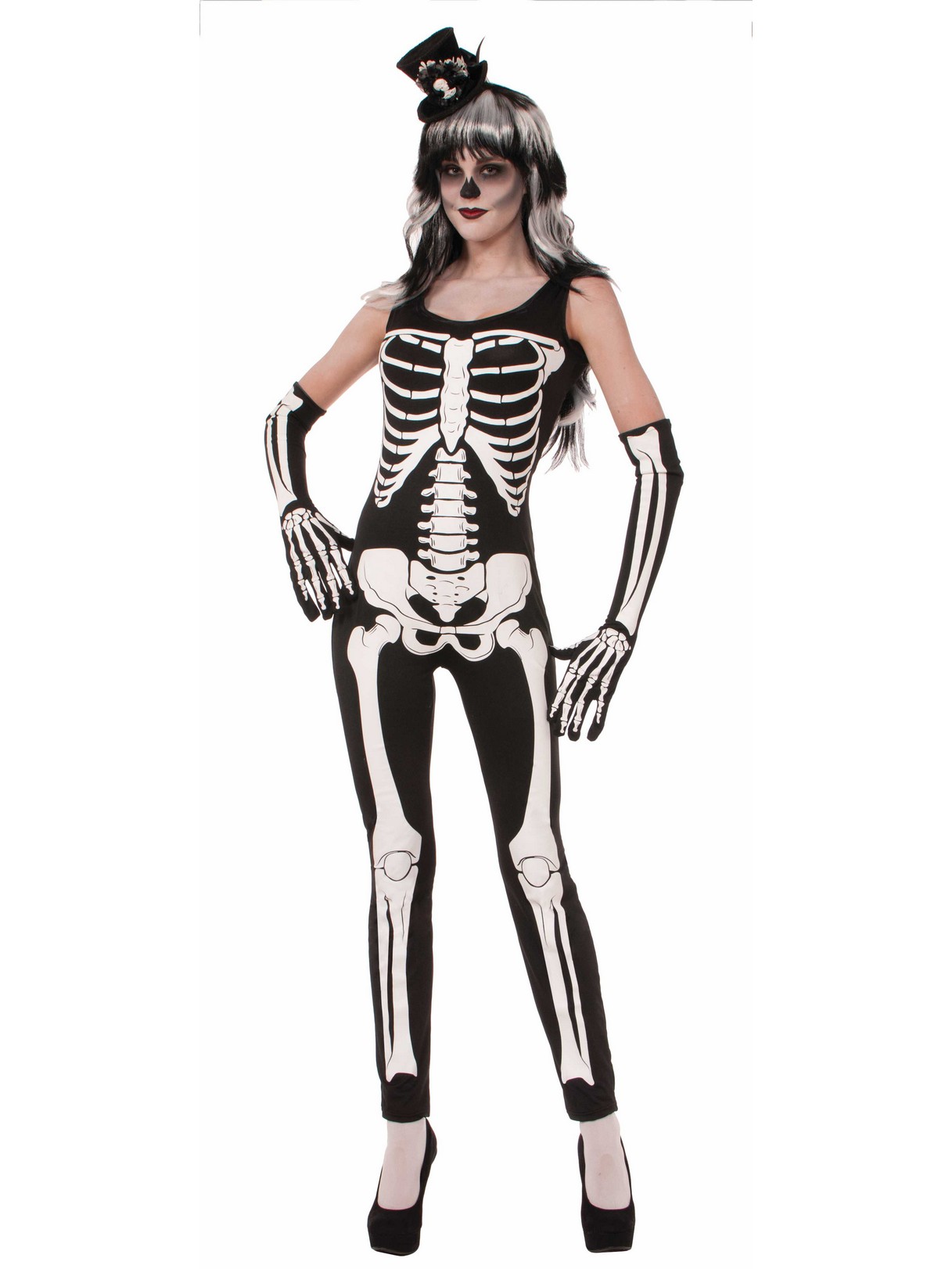 Skeleton Suit Adult Costume